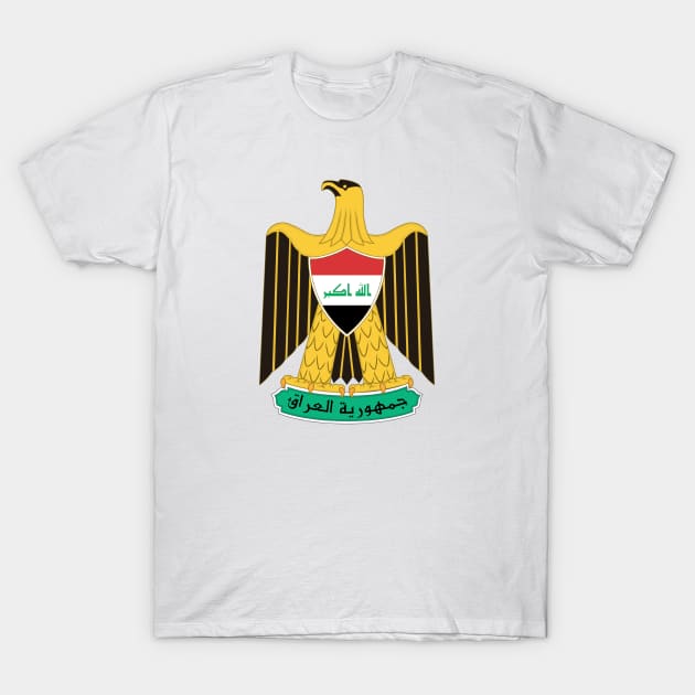 Coat of arms of Iraq T-Shirt by Wickedcartoons